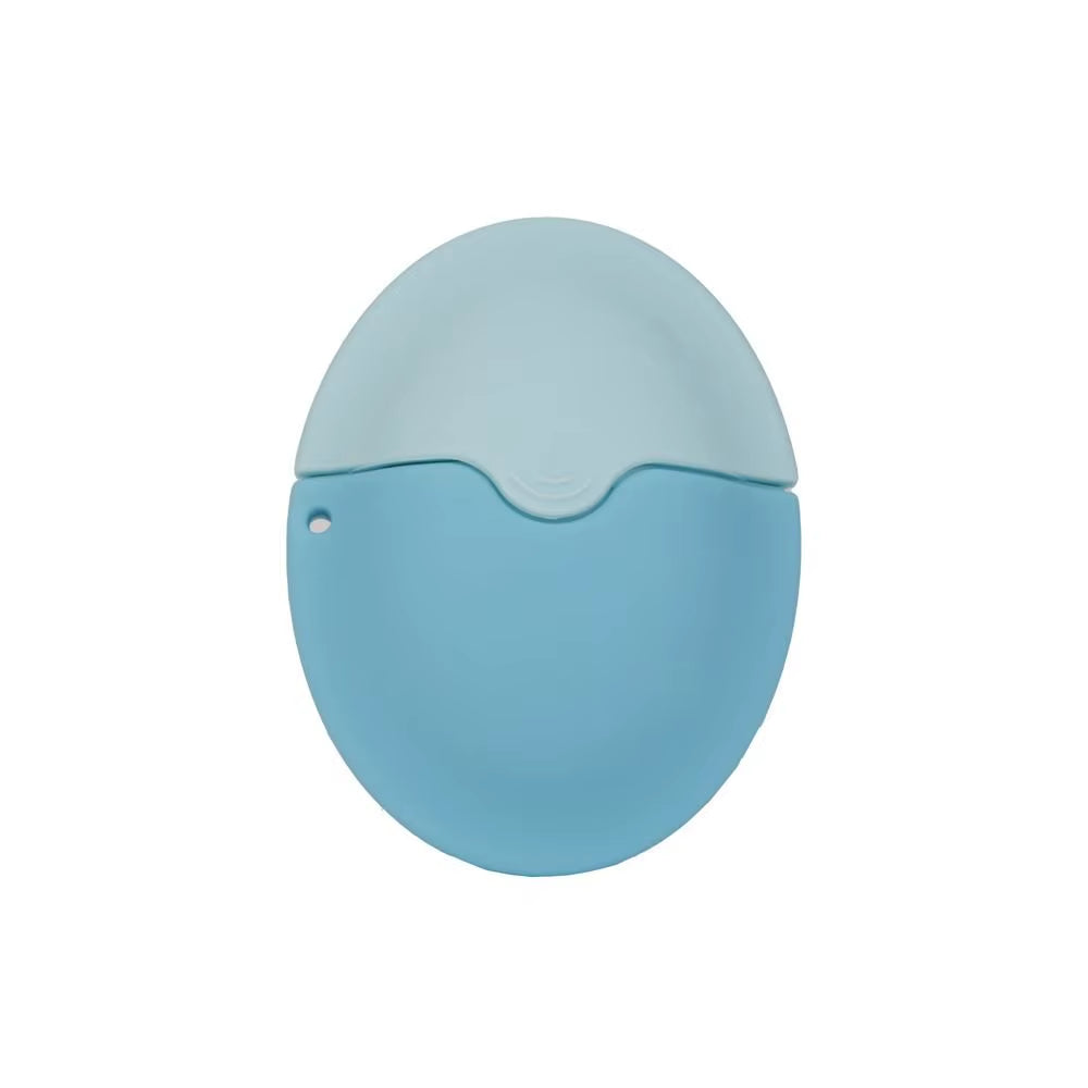 Silicone Suncream Roller Applicator Refillable Stitching Color Isolation Lotion Cream Bottles Oval Sunscreen Lotion Applicator